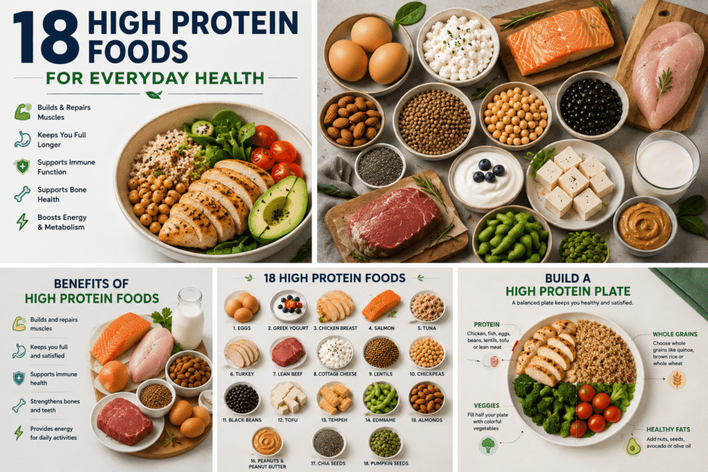 High Protein Foods for Everyday Health